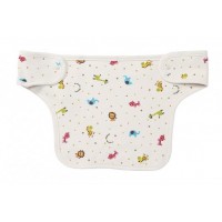 韓國有機棉揹帶口水巾--森林動物